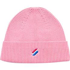 Superdry Headgear Superdry Men's Unisex Code Beanie Pink 1SIZE