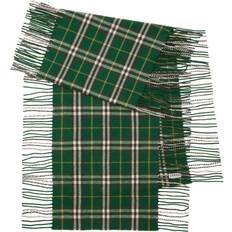 Burberry Green Scarfs Burberry Check Scarf - Verde/Green