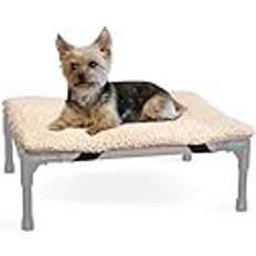 K&H Pet Products Original Cot Microfleece Pad 17 x 22 Inches - Tan