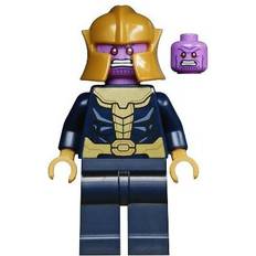 LEGO Marvel Superheroes Thanos Dark Blue Minifigure from 76170