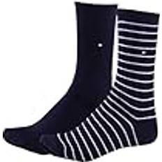Tommy Hilfiger Strømper Tommy Hilfiger Classic Small Stripe Socks - Darkblue