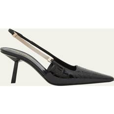 Saint Laurent Women Heels & Pumps Saint Laurent Blake Croco Slingback Pumps