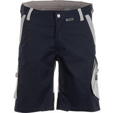 Planam Norit Herre Arbejdsshorts - Mørk Navy/Zink