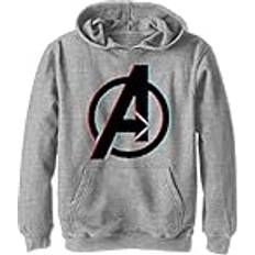 Marvel Hoodies Barnkläder Marvel Boy's Avengers Classic Avenger 3D Hoodie - Athletic Heather