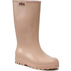 Beige - Femme Bottes en caoutchouc Melissa Bottes - Welly Beige