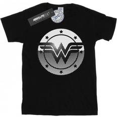 DC Comics Wonder Woman Spot Logo Boyfriend T-shirt - Black