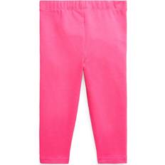 Ralph Lauren Byxor Barnkläder Ralph Lauren Stretch Jersey Leggings - Accent Pink/Colby Blue