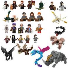 28PCS Harry Potter Monster Minifigures Toys Fit Lego