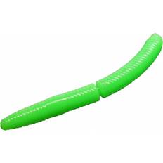 Libra Libra Lures Fatty D'Worm 75 Krill 8-pack Hot Green