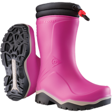 Dunlop blizzard winterstiefel für kinder gefütterter gummistiefel pink Rosa