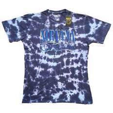 Nirvana Kids Nevermind Dye Wash T Shirt - Purple