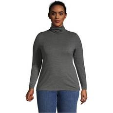 Lands' End Women Sweaters Lands' End Women Petite Lightweight Fitted Long Sleeve Turtleneck