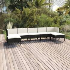 Utemöbler vidaXL 7 Outdoor Lounge Set