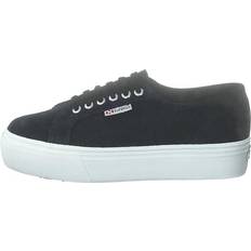 Superga Skor Superga Suew Blue Deep Sneakers - Blå