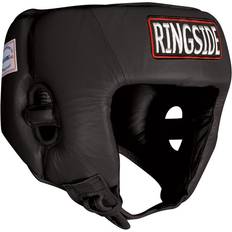 Martial Arts Protection Ringside Ringside Competition-Like Boxing Headgear without Cheeks, Small, Black