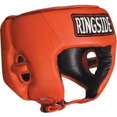 Martial Arts Protection Ringside Ringside Competition-Like Boxing Headgear without Cheeks, Small, Red