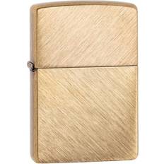 Petrol Lighters Zippo Herringbone Sweep Brass Lighter A2658