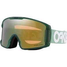 Grün Skibrillen Oakley LINE MINER Skibrille grün Einheitsgröße