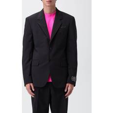 Herre - Træningstøj Blazere MSGM Alsindig Blazer Skræddersyet Pasform Jakke - Sort