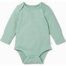 1-3M Bodysuits Mori Ribbed Long Sleeve Baby Bodysuit