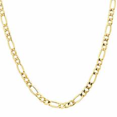 Chains - Gold Necklaces Private Label Italian Figaro Chain Necklace - Gold