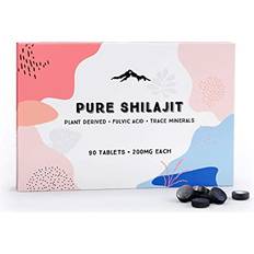 Shilajit Pure Himalayan Shilajit Plant Derived Fulvic Acid Trace Minerals 90 pcs