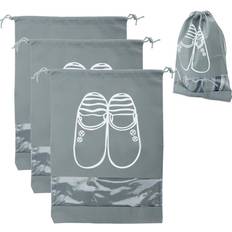 Schuhtaschen Intirilife 3x Shoe Bag GREY Set of 3