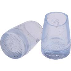 1Pair Shoe Care Latin Dance Shoes Covers Cap Hard Wearing Wedding Heel Protectors Stoppers High Heel Protectors For Shoes Multicoloured
