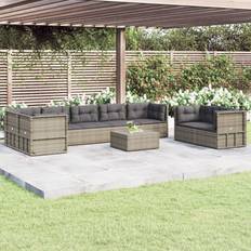 Utemöbler vidaXL 8 Outdoor Lounge Set