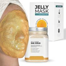 Alcohol Free Facial Masks BRÜUN Peel-Off 24K Gold Jelly Mask