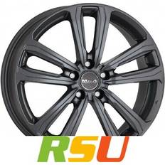 17" Bilfälgar Mak Matt Titanium 7.5x17 5 108 ET45 B72 Sommardäck