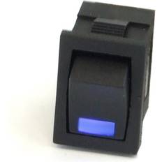 Phobya SEN rectangular toggle switch LED blue unipolar ON/OFF black 3-Pin