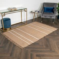 August Grove Striped Jute Rug