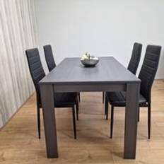 Furniture Kosy Koala Dark Grey Dining Set