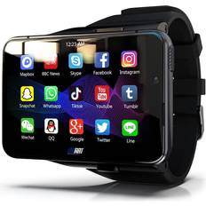 HUIKDY Android Smart Watch 2.88" Touch Screen