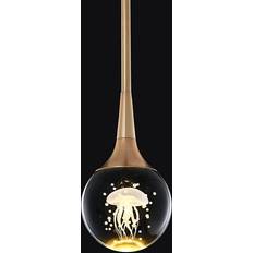 Blue Elephant Delacerda 1 Light Single Globe Pendant Lamp