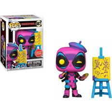 Pop Funko Pop! Bucket List Artist Deadpool 887 Exclusive Figure