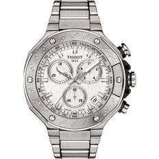 Tissot T-Race 45mm Mens Watch Silver