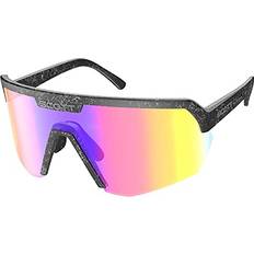 Scott Sunglasses Scott Sport Shield Medium/Large Fit Marble Black/Teal