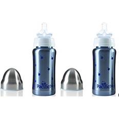 Stainless Steel Baby Bottle Pacific Baby Hot Tot Insulated Stainless Steel Eco Feeding Bottle 2-pack