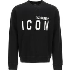 DSquared2 Man Jumpers DSquared2 Men's Be Icon Cool Sweatshirt - Black