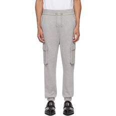 Balmain Men Trousers Balmain Gray Cargo Pocket Lounge Pants YDU GRIS CHINÃ‰