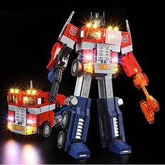 YEABRICKS LED Light for Lego-10302 Creator Expert Optimus Prime Building Blocks Model Lego Set NOT Included