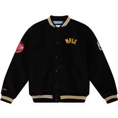 Mitchell & Ness Clothing Mitchell & Ness HWC Heavyweight Wool Varsity Jacket Black