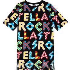 Stella McCartney Kids Cotton jersey dress black