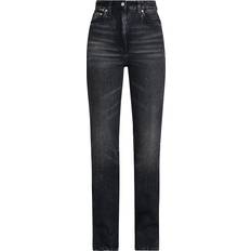 Ferragamo Jeans Ferragamo Women's High-Rise Straight-Leg Jeans Nero Nero