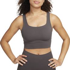 Underwear Nike Women's Alate Ellipse Medium-Support Padded Longline Sports Bra, Ash