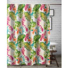 Tropics Coral Bath Shower Curtain