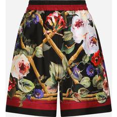 Dolce & Gabbana Woman Shorts Dolce & Gabbana Pajama Shorts Multicolor