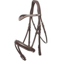 Kavalkade Bridle Diana IR Flash Noseband - Brown